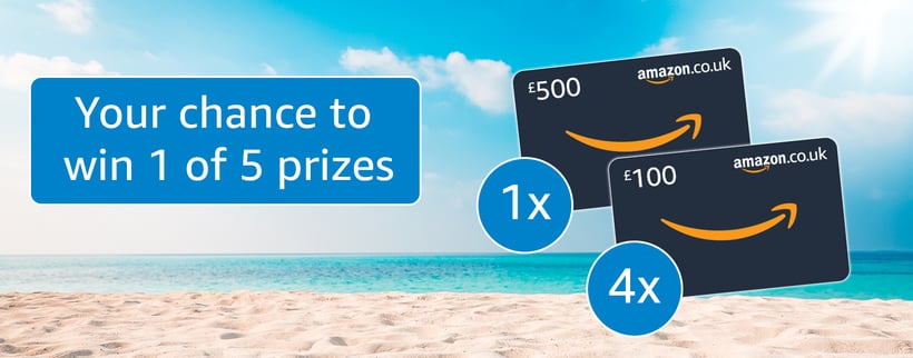 prize draw banner